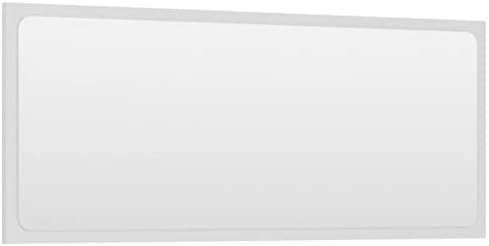 VRAXO Bathroom Mirror White Contemporary 354x146 Inch