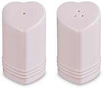 Le Creuset Stoneware Heart Salt Pepper Set 4 oz Each