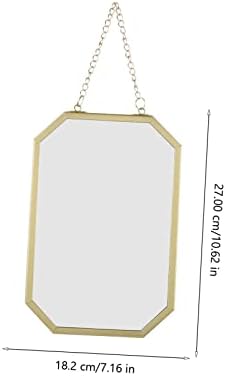 Happyyami Wall Mirror with Hanging Chain Decor