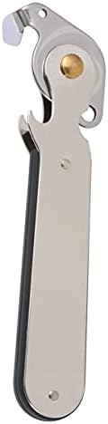GRIRIW 2pcs Heavy Duty Stainless Steel Can Piercer Bottle Opener