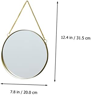 DOITOOL Round Hanging Vanity Mirror Wall Decor
