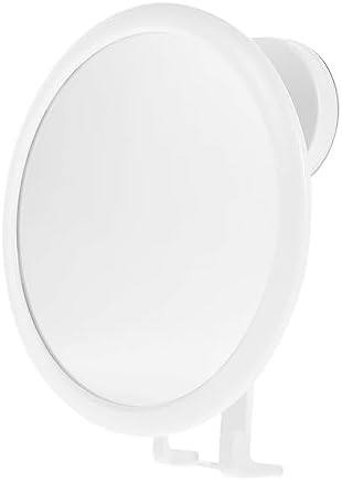 NOLITOY Wall Mounted Makeup Mirror with Adhesive Back
