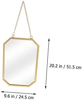 PRETYZOOM Wall Mounted Vanity Mirror with Contemporary Design