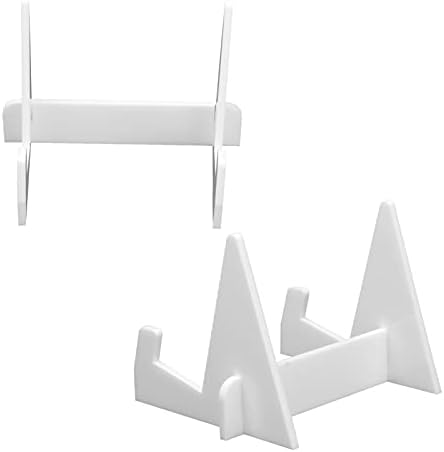 3pcs Acrylic Book Display Stand for Home Office Kitchen
