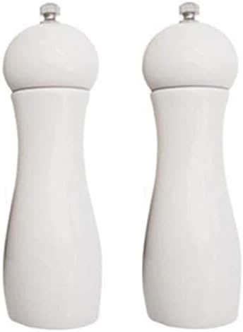Refillable Salt and Pepper Mill Set Of 2 Adjustable Ceramic Grinder