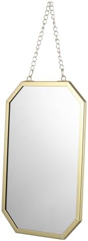 Chic Wall Mirror with Hanging Chain for Bathroom and Living Room