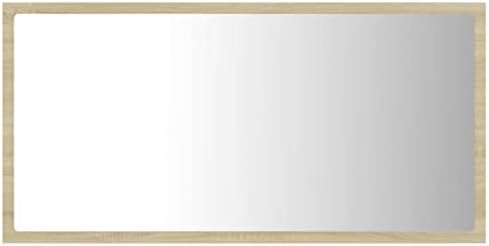 VRAXO LED Mirror Sonoma Oak 315x33x146 1