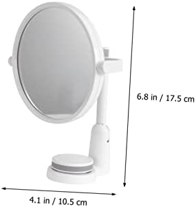 LALADEFIEE Rotating Wall Mirror No Drilling