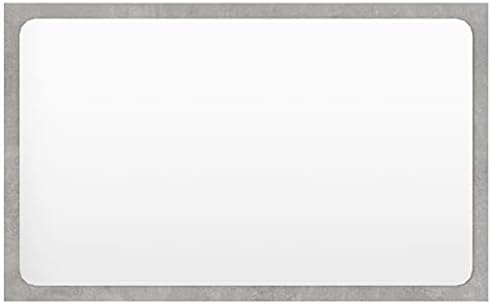 Concrete Gray Wall Mirror 236x146 Inches Engineered Wood