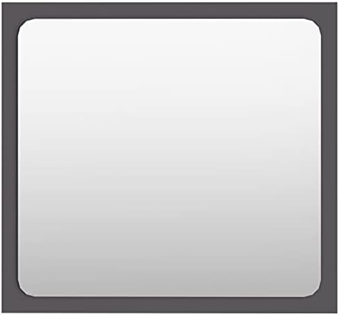 Gray Bathroom Mirror 157x146 Inch Wall Mounted