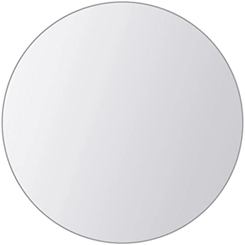 8pcs Frameless Round Mirror Set for Vanity Bedroom Living Room