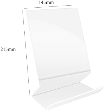 Fancyes Acrylic Cookbook Stand Display Rack 1