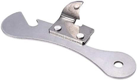 Ergonomic Manual Can Opener with Jar Lid Tool
