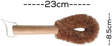CrazEco Coir Cleaning Brush Set of 4