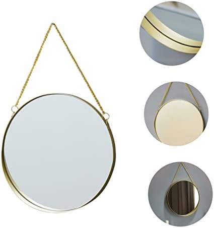 Outanaya Round Gold Mirror Wall Decor