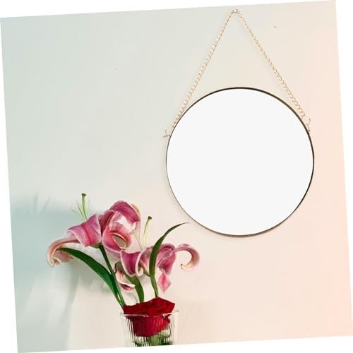 Cabilock Wall Mirror with Hanging Chain for Living Room and Bathroom