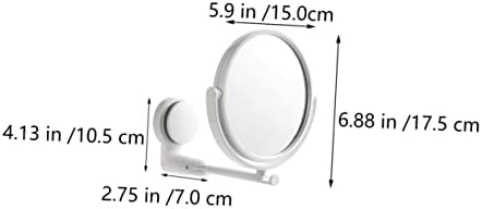 FOYTOKI Wall-Mounted Double-Sided Vanity Mirror