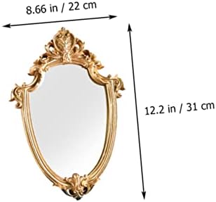 BESPORTBLE Decorative Wall Mirror with Gold Frame
