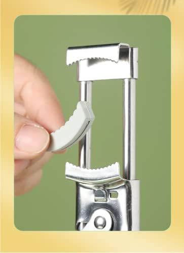 KACKAR Upgraded Adjustable Can Opener with Non-Slip Handle