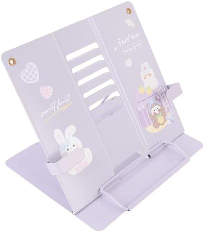 Adjustable Book Holder with Exquisite Pattern Design