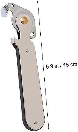 KICHOUSE Manual Can Opener with Comfort Handle