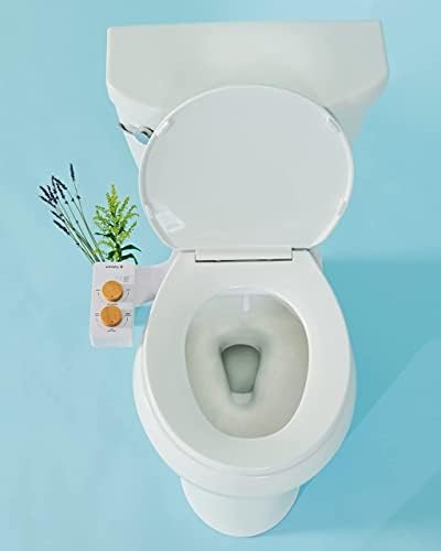 TUSHY Spa Bamboo Premium Bidet and Coconut Husk Toilet Brush Bundle