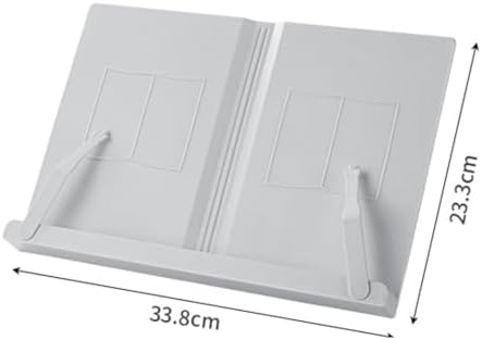 QUQUQ Cookbook Holder Universal Reading Stand White