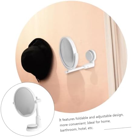 FOYTOKI Foldable Wall Mirror 180 Rotate Single Sided