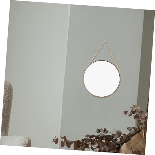 GLEAVI Wall Mounted Decorative Mirror with Hanging Design