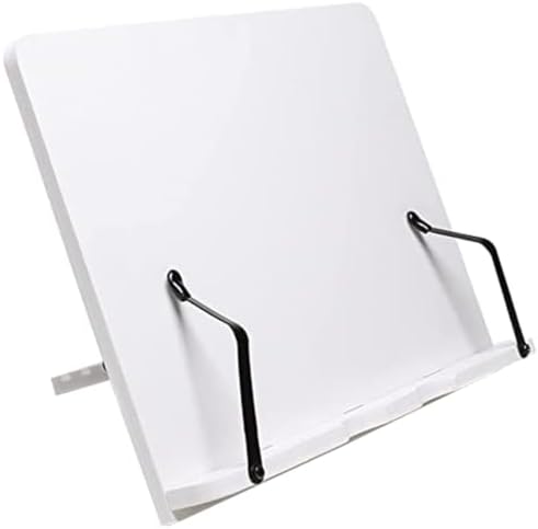 Operitacx Adjustable Wooden Book Stand for Desk Use and Reading Display