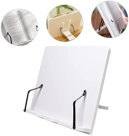 Gogogmee Adjustable Wooden Book Display Stand for Desk