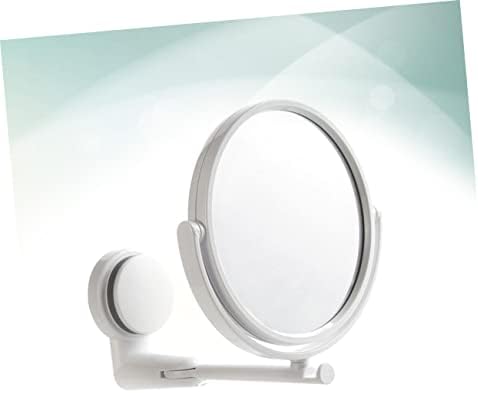 WOONEKY Foldable Vanity Mirror 180 Rotation Wall Mounted Makeup Mirror