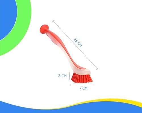 3-Piece Plastic Dish Cleaning Brush Set