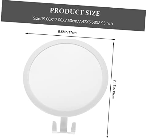 NOLITOY Wall Mounted Makeup Mirror with Adhesive Back