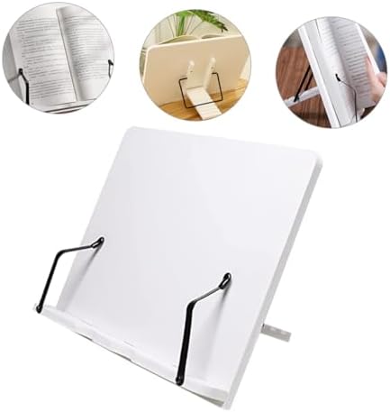 Gadpiparty Adjustable Wooden Book Stand for Reading and Display