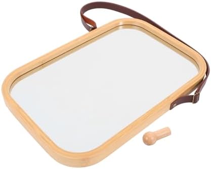 NIYANGLE Wall Mounted Rectangular Mirror Modern Vanity