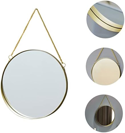BIUDECO Round Wall Mounted Makeup Mirror