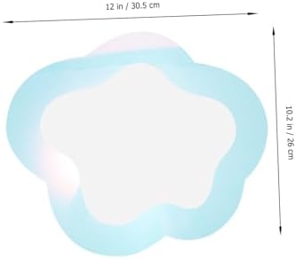 Vaguelly Cloud Shaped Acrylic Mirror Wall Decor
