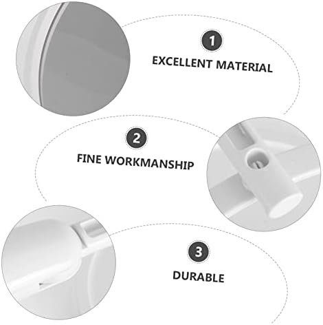Beavorty Wall Mounted Makeup Mirror 360 Rotation LED