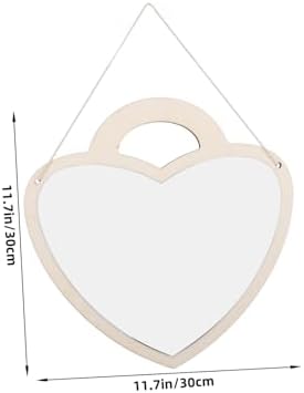 ULTECHNOVO Cute Heart Lock Wall Mirror
