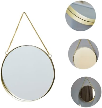 Gogogmee Wall-Mounted Vanity Mirror Round Hanging