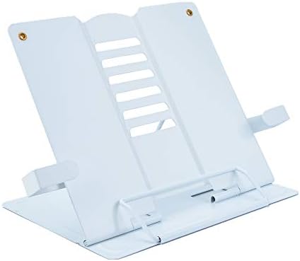 Citmage Heavy Duty Metal Book Stand with 6 Positions