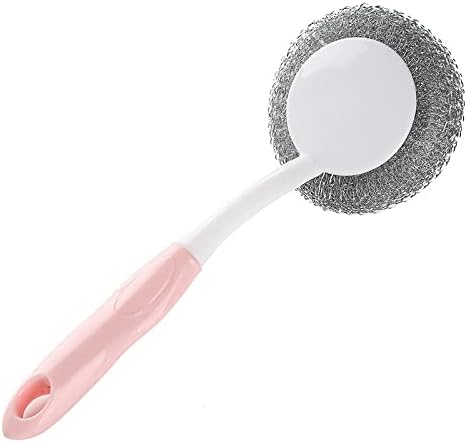 TULIFA Long Handle Cleaning Brush Pink