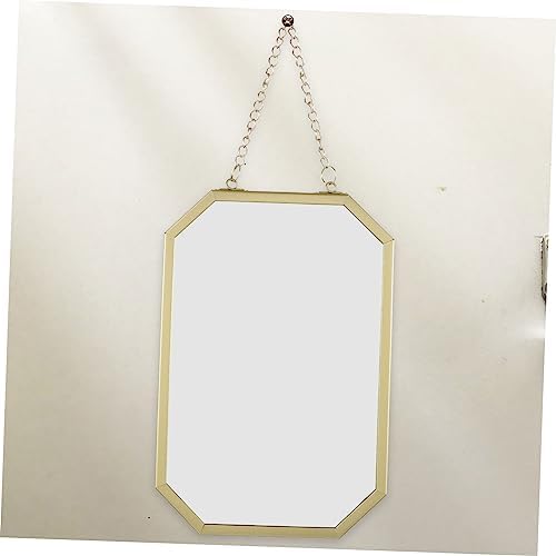 Happyyami Wall Mirror with Hanging Chain Decor