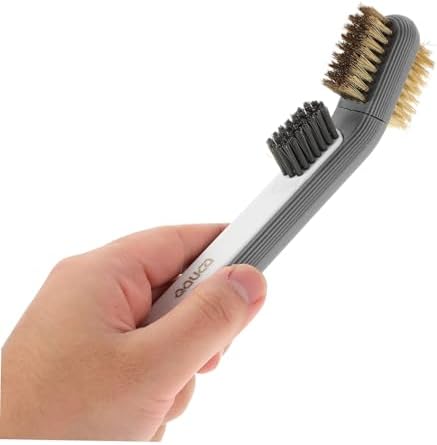 SEWOART Kitchen Brush with Metal Scraper for Stove Cleaning 1