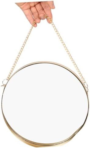 Cabilock Wall Mirror with Hanging Chain for Living Room and Bathroom