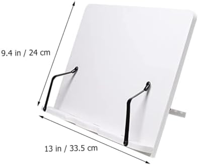Adjustable Wooden Book Stand for Reading Display