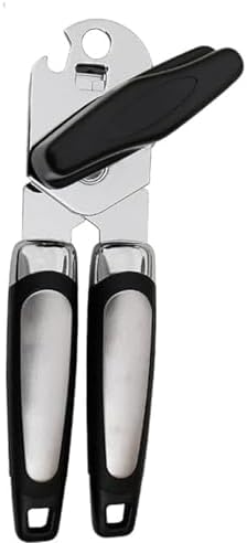 3-in-1 Stainless Steel Can Opener with Bottle Opener and Lid Lifter