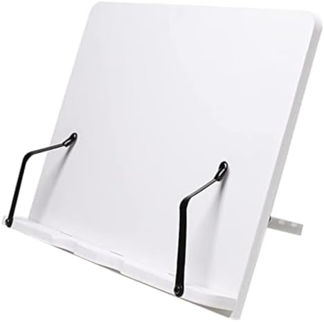 Adjustable Wooden Cookbook Stand for Home Office Use