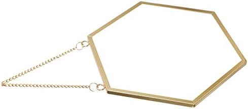GARVALON Hexagon Wall Mirror Decor Vanity Mirror